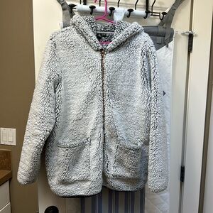 Volcom Women's Lived in Lounge Phuz Up Sherpa Zip Fleece Jacket